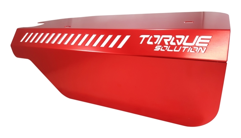 Subaru Forester Engine Pulley Covers - Torque Solution - Red - `14-`27